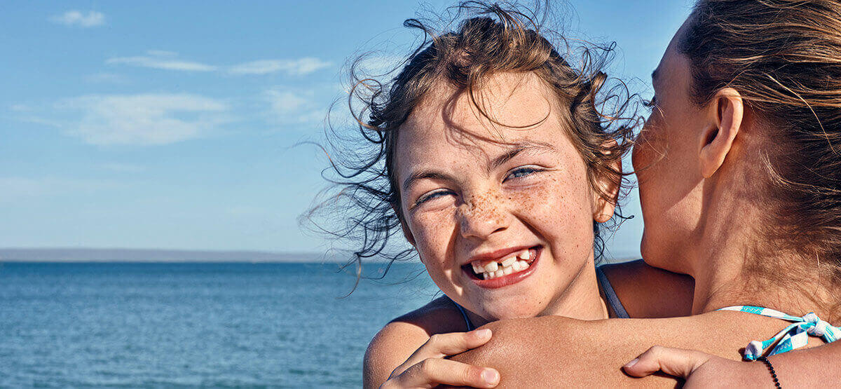 fille souriante