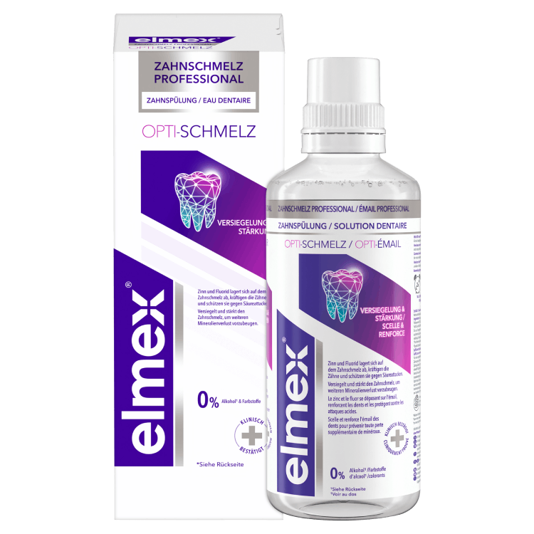 elmex® ZAHNSCHMELZ PROFESSIONAL Opti-schmelz Mundspülung