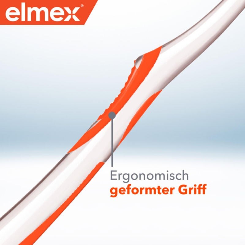 Ergonomisch geformter Griff
