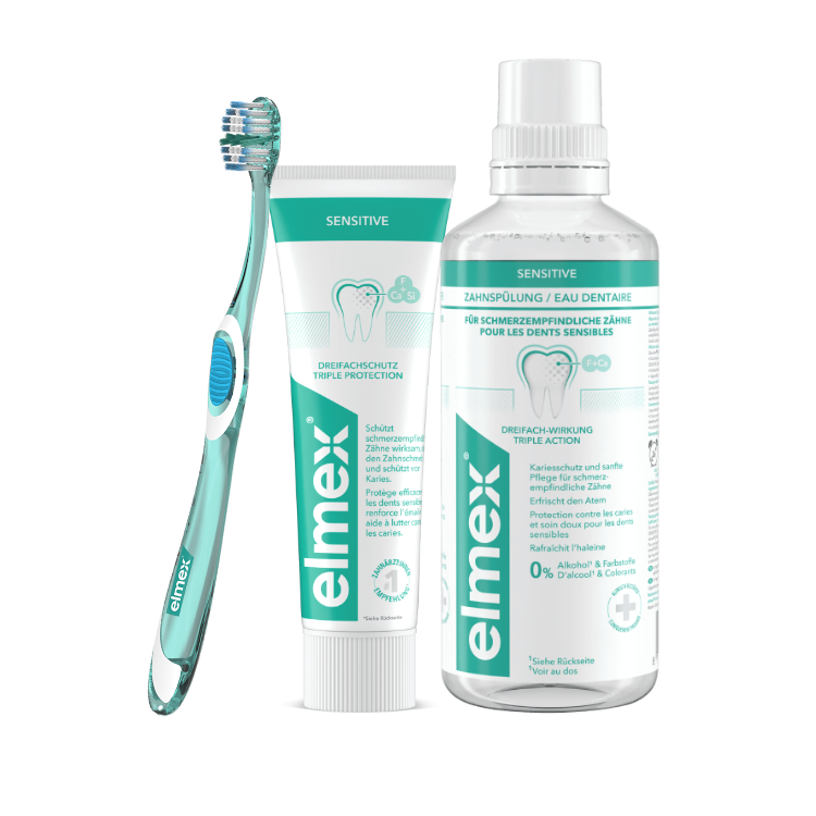 Combo de soins dentaires pour sensibilités