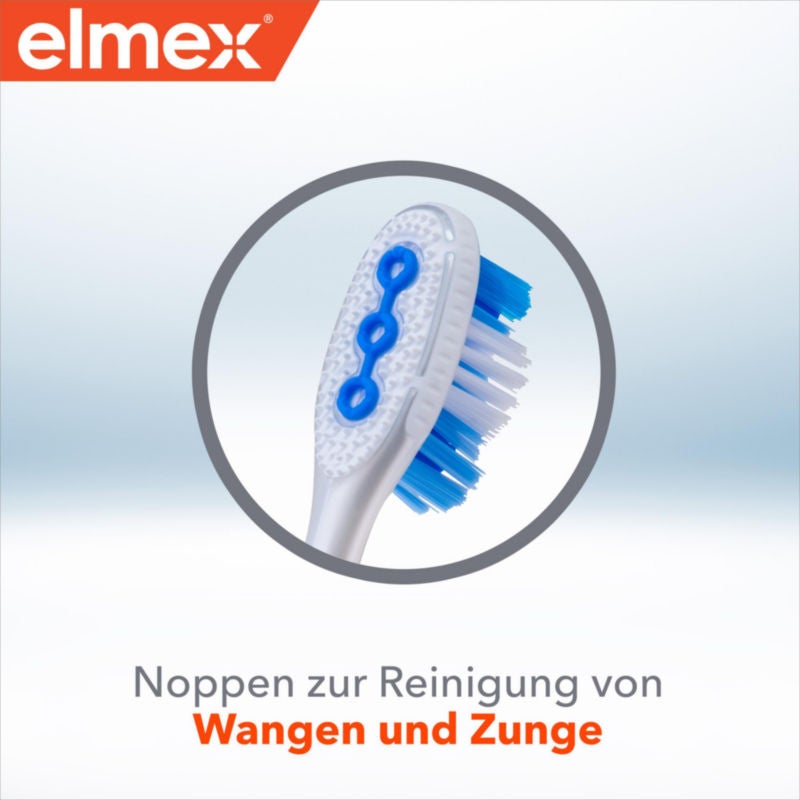 Noppen zur Reinigung von Wangen und Zunge