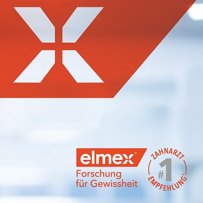 elmex Markenbanner kommuniziert als Nummer 1